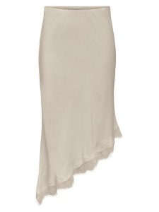 ONLY Spódnica midi Faraya 15380116 Kremowy Slim Fit. Białe spódnice ONLY, l, bez wzorów, z syntetyku, midi. Za 149,99 zł.