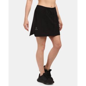 Praktyczna spódnica outdoorowa Kilpi NINA-W. Czarne szorty Kilpi, bez wzorów, z nylonu, sportowe. Za 344,59 zł.