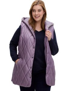 WITT WEIDEN Kamizelka w kolorze fioletowym rozmiar: 40. Różowe kamizelki WITT WEIDEN, bez wzorów, bez kołnierzyka, bez ramiączek, bez kaptura. Za 69,99 zł.