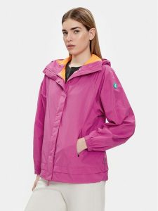 Save The Duck Kurtka przeciwdeszczowa Suki D31604W-WIND18 Różowy Regular Fit. Czerwone kurtki Save the duck, bez wzorów, z syntetyku, bez kaptura. Za 569,99 zł.