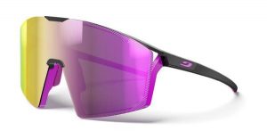 Okulary rowerowe Julbo Edge - czarno różowy | Spectron kat. 3. Czarne okulary przeciwsłoneczne Julbo. Za 465,89 zł.