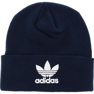 Czapka adidas - Trefoil Beanie BK7639 Conavy. Niebieskie czapki marki ADIDAS, z materiału. Za 89,95 zł.
