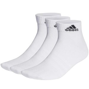 Skarpety adidas Thin and Light Ankle Socks 3P. Białe skarpetki ADIDAS, bez wzorów. Za 49,00 zł.