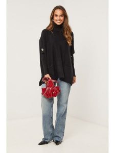 Soft Cashmere Golf w kolorze czarnym rozmiar: 34/36. Czarne golfy Soft Cashmere, bez wzorów, z kaszmiru. Za 160,96 zł.