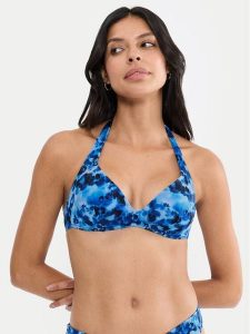 Triumph Góra od bikini Midnight Swim 10226507 Niebieski. Niebieskie bikini Triumph, bez wzorów, z syntetyku. Za 179,99 zł.