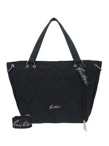 Fritzi aus Preußen Shopper bag w kolorze czarnym - 47 x 35 x 12,5 cm rozmiar: onesize. Czarne shopper bag Fritzi aus Preußen, bez wzorów, z materiału, na ramię, pikowane, bez dodatków. Za 232,23 zł.