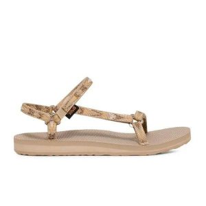 Sandały slim damskie Teva Original Universal. Brązowe buty trekkingowe Teva, z tkaniny, bez zapięcia. Za 360,50 zł.