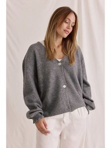Cotton Candy Kardigan "Malia" w kolorze ciemnoszarym rozmiar: S. Szare kardigany Cotton Candy. Za 245,96 zł.