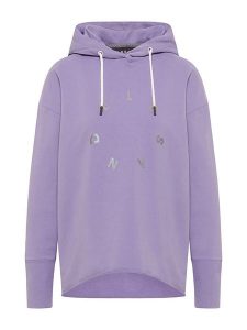 ELBSAND Bluza "Daris" w kolorze fioletowym rozmiar: S. Różowe bluzy ELBSAND, s, bez wzorów, z kapturem. Za 153,71 zł.