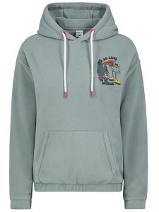 Sublevel Bluza polarowa w kolorze zielonym rozmiar: L. Zielone bluzy Sublevel, l, bez wzorów, z polaru, z kapturem. Za 193,24 zł.
