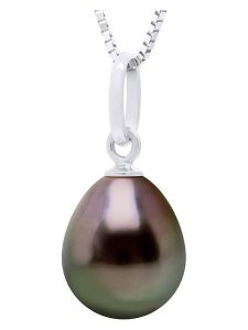 ATELIERS SAINT GERMAIN Złota zawieszka z perłą Tahiti rozmiar: onesize. Czarne zawieszki ATELIERS SAINT GERMAIN, z perłą, pozłacane. Za 434,99 zł.