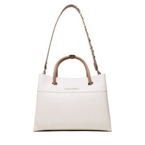 Torebka Valentino. Białe torebki klasyczne Valentino, bez wzorów, bez dodatków. Za 629,99 zł.