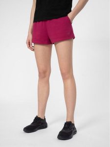 4F Szorty sportowe 4FSS23TSHOF175 Różowy Regular Fit. Czerwone spodenki sportowe 4f, xl, bez wzorów, z bawełny. Za 59,99 zł.