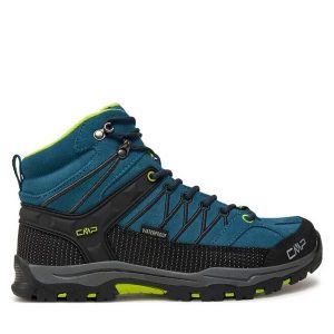 Trekkingi CMP. Niebieskie buty sportowe CMP, bez wzorów, bez zapięcia, trekkingowe. Za 219,99 zł.