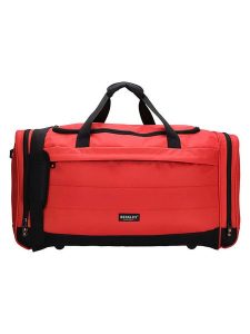 Beagles Torba podróżna w kolorze czerwonym - 65 x 34 x 28 cm rozmiar: onesize. Czerwone torby podróżne i sportowe Beagles, bez wzorów, z materiału, na ramię. Za 73,99 zł.