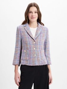 More & More Krótka marynarka Kobiety Bawełna wielokolorowy, 40. Marynarki i żakiety More & More, bez wzorów, z bawełny, biznesowe. Za 479,95 zł.