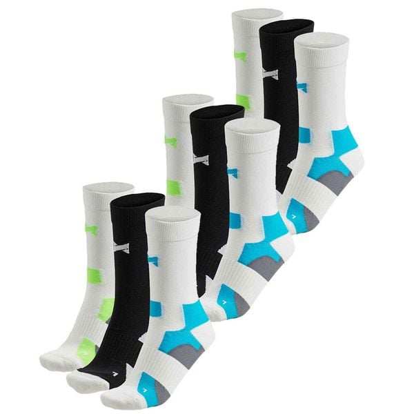Skarpety kolarskie Xtreme Crew, 9 par, Multi Biały. Białe skarpetki XTREME SOCKSWEAR, bez wzorów. Za 194,99 zł.