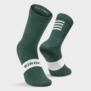 Skarpetki rowerowe unisex S1 Black Kapelmuur. Żółte skarpetki SIROKO, bez wzorów, z nylonu. Za 67,00 zł.