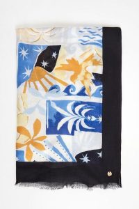 Chusta damska z nadrukiem JOSEPH RIBKOFF. Apaszki i chusty Joseph Ribkoff, bez wzorów. Za 349,00 zł.