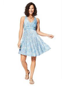 Ipanima Sukienka w kolorze błękitnym rozmiar: 38/40. Niebieskie sukienki Ipanima, bez wzorów, sportowe, bez kołnierzyka, bez ramiączek, mini, sportowe. Za 78,99 zł.