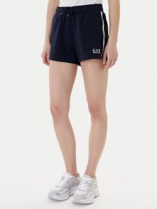 EA7 Emporio Armani Szorty sportowe 7W001224 AF12660 UB102 Granatowy Regular Fit. Niebieskie spodenki sportowe EA7 Emporio Armani, xl, bez wzorów, z bawełny. Za 284,99 zł.
