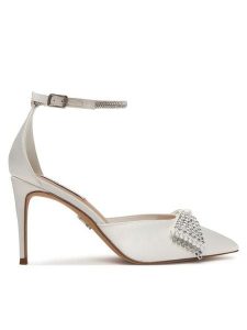 Steve Madden Szpilki Last Dance 11005297 Biały. Białe szpilki Steve Madden, bez wzorów, z materiału, bez obcasa. Za 599,99 zł.