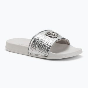 Klapki damskie U.S.Polo Assn IVY002B. Szare klapki U.S. Polo Assn., bez wzorów, z gumy, z otwartym noskiem, bez obcasa. Za 129,99 zł.
