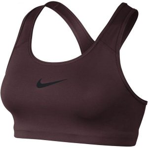 Nike Biustonosz Sportowy Damski Swoosh Bra/Burgundy Crush/Black L. Biustonosze sportowe marki Nike. Za 119,00 zł.
