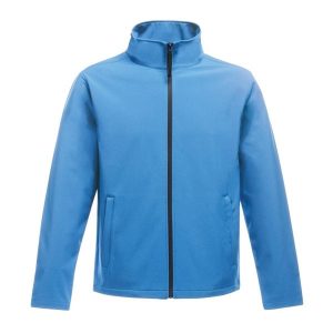 Kurtka Softshellowa Damska Do Druku Ablaze. Niebieskie kurtki Regatta, s, bez wzorów, bez kaptura. Za 117,99 zł.