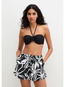 Marc O´Polo Bodywear Szorty w kolorze czarno-białym rozmiar: S. Czarne szorty bez wzorów, z podwyższonym stanem. Za 99,95 zł.