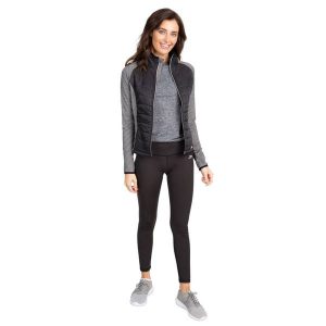 Legginsy Damskie Vivien Active. Czarne legginsy Trespass, bez wzorów, z elastanu. Za 124,99 zł.