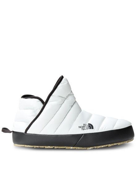The North Face Kapcie W Thermoball Traction BootieNF0A331HQ4C1 Biały. Białe kapcie The North Face, bez wzorów, z materiału. Za 299,99 zł.