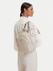 Guess Plecak Giully II HWQG96 73320 Kremowy. Białe plecaki Guess. Za 447,99 zł.