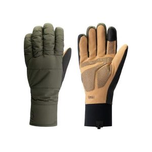 Długie rękawice BBB Cycling PufferShield. Brązowe rękawiczki BBB CYCLING, bez wzorów. Za 317,00 zł.