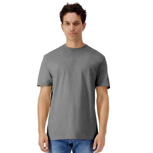 Bawełniana Lekka Koszulka Unisex Dla Dorosłych. Brązowe bluzki GILDAN, xl, bez wzorów, z bawełny, sportowe, bez kołnierzyka, bez ramiączek. Za 39,99 zł.