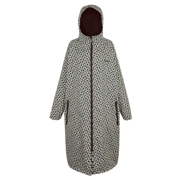 Szlafrok Damski Orla Kiely Jasmine Flower Changing Robe. Czarne kurtki Regatta, uniwersalny, bez wzorów, bez kaptura. Za 382,99 zł.