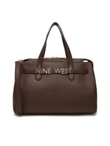 Nine West Torebka EO-Manhattan-Muse-II-LX10197 Brązowy. Brązowe torebki klasyczne Nine West, bez wzorów, z materiału, bez dodatków. Za 219,99 zł.