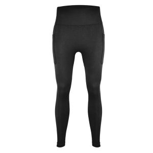 Legginsy fitness damskie Beshaped Lift Me Up z kieszeniami. Czarne legginsy BESHAPED, bez wzorów, z nylonu. Za 199,00 zł.