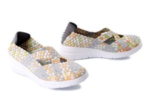ROCK SPRING Zebu grey veggie, półbuty letnie damskie. Szare półbuty Rock Spring, na lato, bez wzorów, bez obcasa, bez zapięcia. Za 175,92 zł.