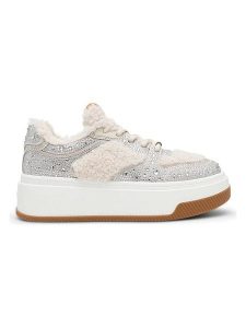 Steve Madden Sneakersy w kolorze srebrnym rozmiar: 38. Szare trampki Steve Madden, bez wzorów, bez zapięcia. Za 259,13 zł.