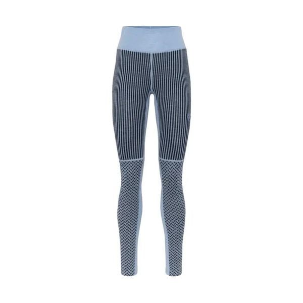 Damskie legginsy Kari Traa Smekker. Niebieskie legginsy Kari Traa, bez wzorów, z materiału, z podwyższonym stanem. Za 391,00 zł.