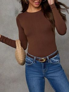 Milan Kiss Koszulka w kolorze brązowym rozmiar: XL. Brązowe bluzki Milan Kiss, xl, bez wzorów, bez kołnierzyka, bez ramiączek. Za 152,99 zł.