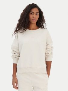 BOSS Bluza C_Ever 50554711 Beżowy Oversize. Brązowe bluzy Boss, xs, bez wzorów, z bawełny, bez kaptura. Za 397,99 zł.