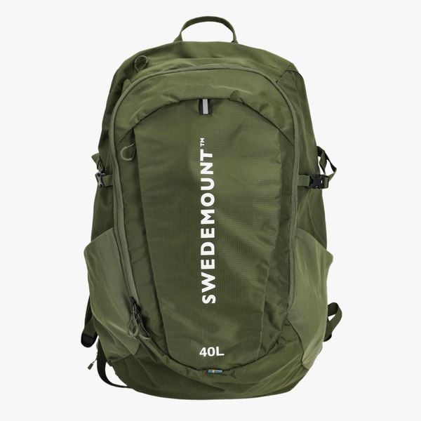 Plecak turystyczny unisex Swedemount Trail Backpack 40L szybkoschnący. Zielone plecaki SWEDEMOUNT. Za 279,99 zł.