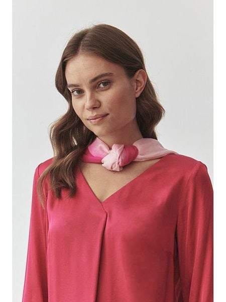 TATUUM Szal w kolorze jasnoróżowym - 180 x 100 cm rozmiar: onesize. Różowe szaliki Tatuum, bez wzorów. Za 43,99 zł.