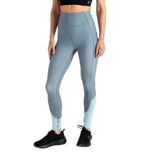 Damskie Legginsy Power. Niebieskie legginsy Dare 2b, bez wzorów, z elastanu. Za 72,99 zł.