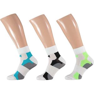 Skarpety kolarskie Xtreme Quarter, 3 par, Multi Biały. Białe skarpetki XTREME SOCKSWEAR, bez wzorów. Za 129,99 zł.