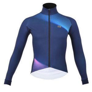 Wodoodporna kurtka przeciwwiatrowa ALTIMA – Niebieska. Czerwone kurtki C-LAB, na zimę, bez wzorów, bez kaptura. Za 579,17 zł.