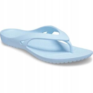 Japonki Dla Dorosłych Crocs Kadee II Flip. Brązowe klapki Crocs, bez wzorów, z materiału, bez obcasa. Za 71,99 zł.