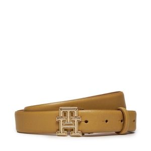 Pasek Damski Tommy Hilfiger. Brązowe paski TOMMY HILFIGER, bez wzorów. Za 139,99 zł.